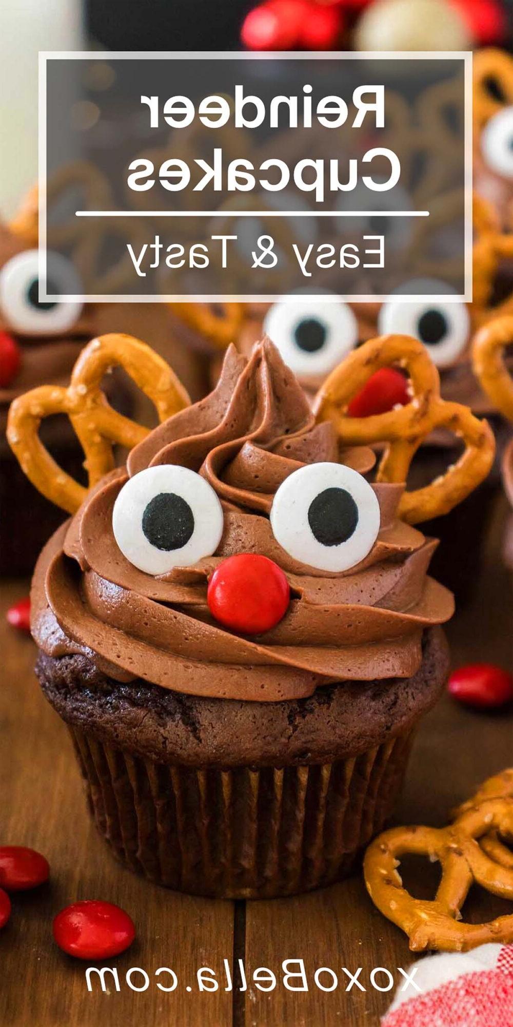 Εύκολα Καπκέικ Ταράνδου 26 Pin for Reindeer Cupcakes