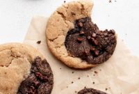 Chocolate Peanut Butter Swirl Cookies