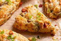 Bacon, Cheddar & Scallion Savory Scones