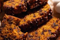 Decadent Brown Butter Chocolate Chip Pumpkin Bread