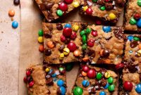Ultimate Monster Cookie Bars
