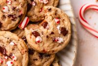 Cool Mint Chocolate Chip Cookies