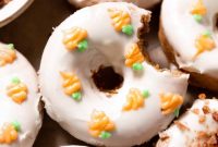 Spiced Carrot Cake Donuts