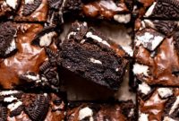 Decadent Oreo Brownies