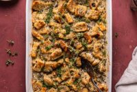 Comforting Savory Bread Pudding