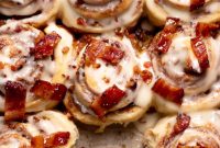 Bourbon Bacon Maple Cinnabuns