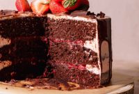 Choco-Berry Bliss Cake