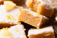 Sunshine Glazed Lemon Squares