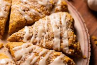 Maple-Drizzled Bakery Pumpkin Scones