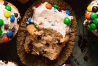 Monster Cookie Cupcakes