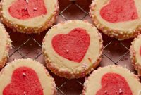 Valentine’s Day Slice and Bake Heart Cookies