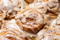 Gooey Almond Croissant-Style Cinnamon Rolls