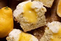 Lemon Poppy Seed Cupcakes with Zesty Lemon Filling