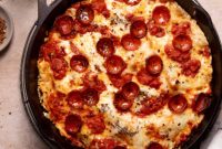 Effortless Skillet Pizza Superior To Any Delivery