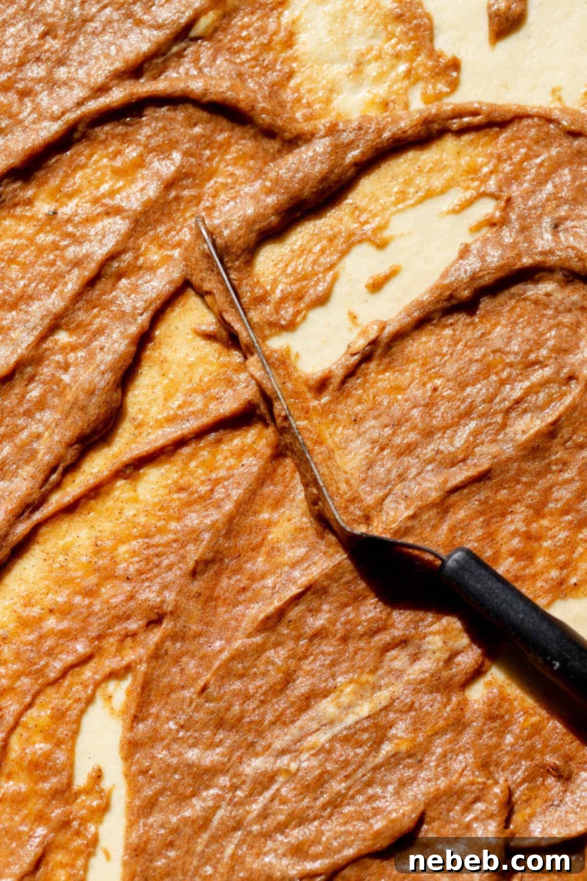 Banana Bread Cinnamon Rolls 6 Banana bread cinnamon filling spread evenly over rolled dough.